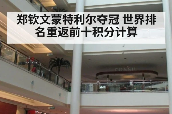 郑钦文蒙特利尔夺冠 世界排名重返前十积分计算